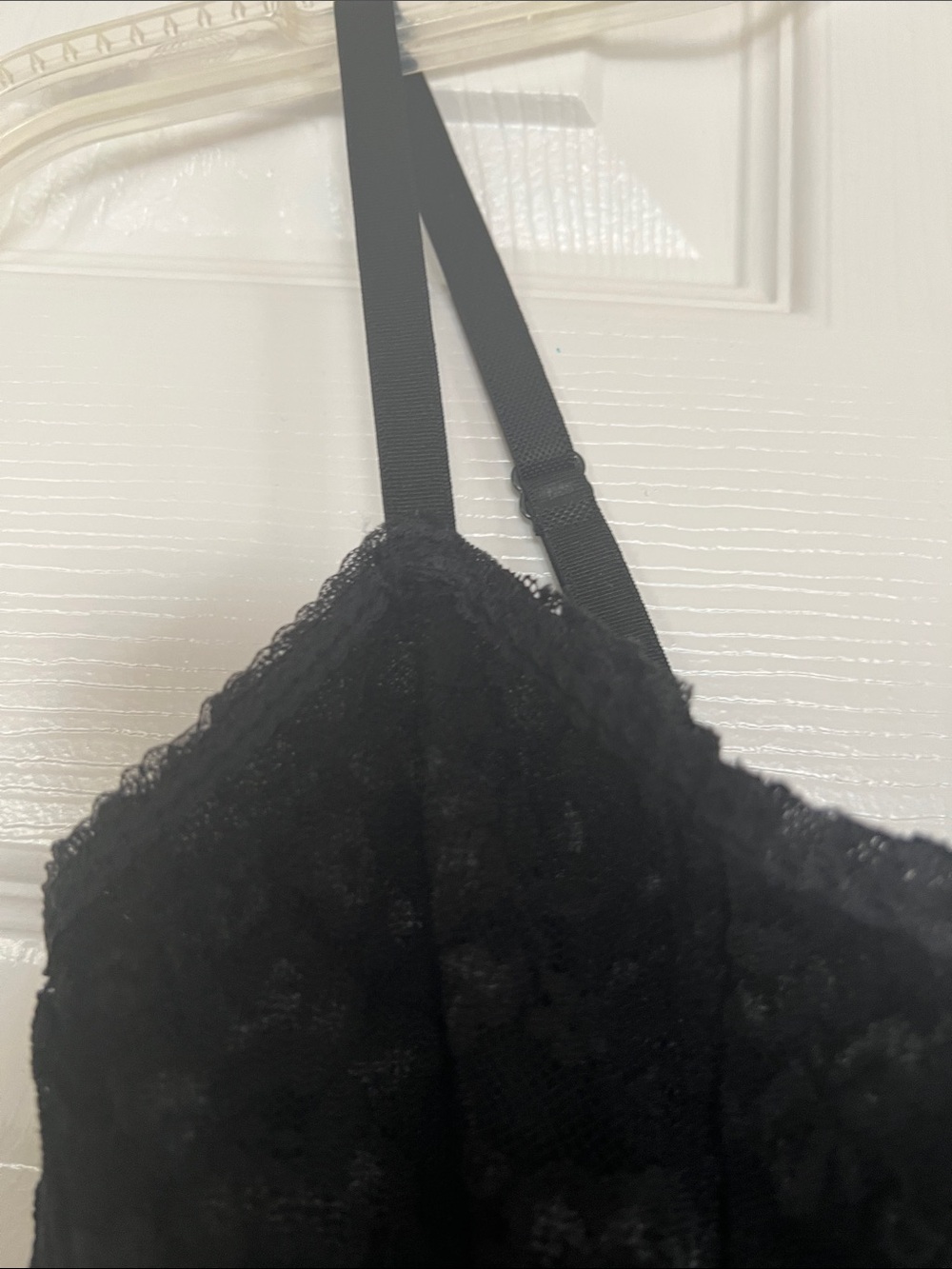 Forever 21 Black Lace Hook-and-Eye Closure Cami XS - Picture 6 of 12